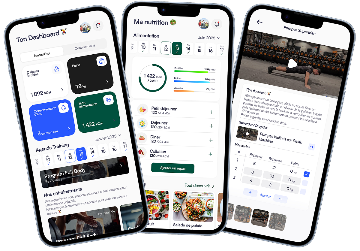Coachly Mobile Application Dashboard
